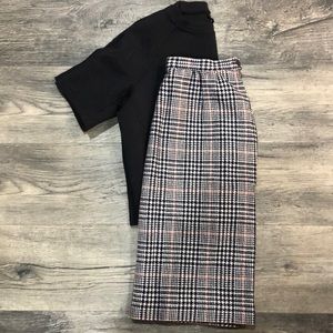 Vintage Wool Pendleton Pencil Skirt